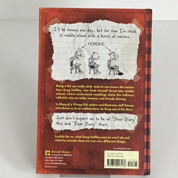 Diary of a Wimpy Kid New Hard Cover Book - Picture 3 of 5